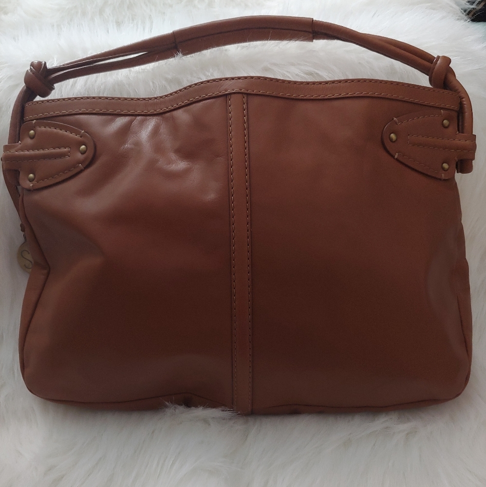 Stuart Weitzman Brown Leather Bag